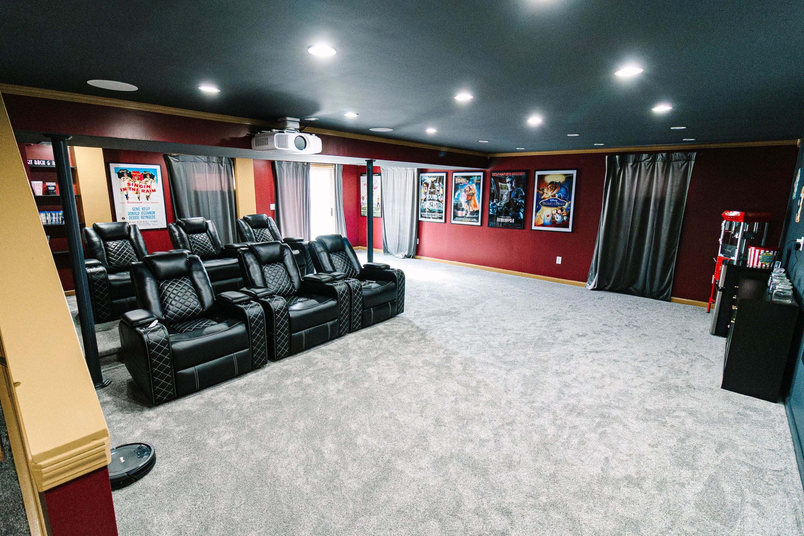 Custom Basement Remodel in Blue Ash, OH
